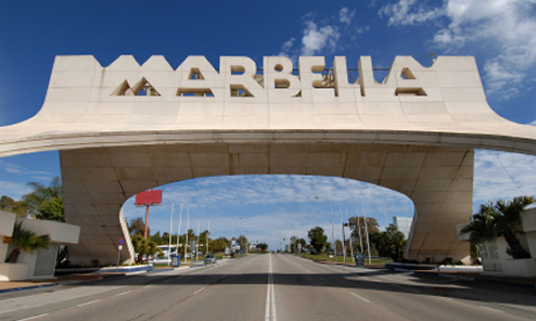 Properties in Marbella city entrance