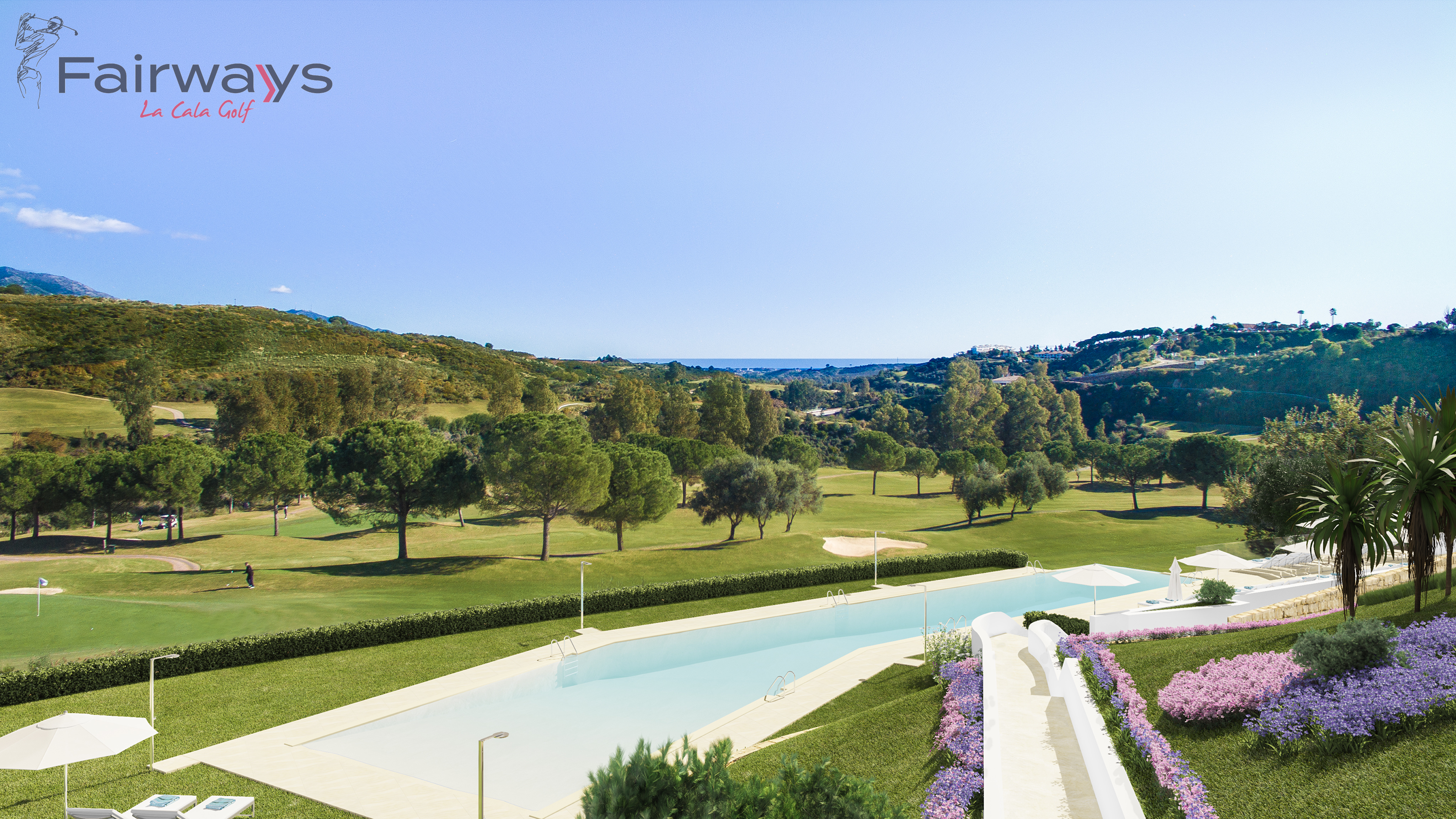 fairways la cala golf new frontline golf apartments with spa and gym for sale in la cala golf resort