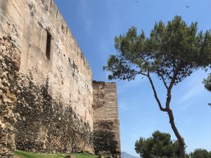 Sohail Castle wall Fuengirola