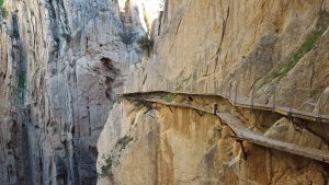 El puente del Caminito del Rey