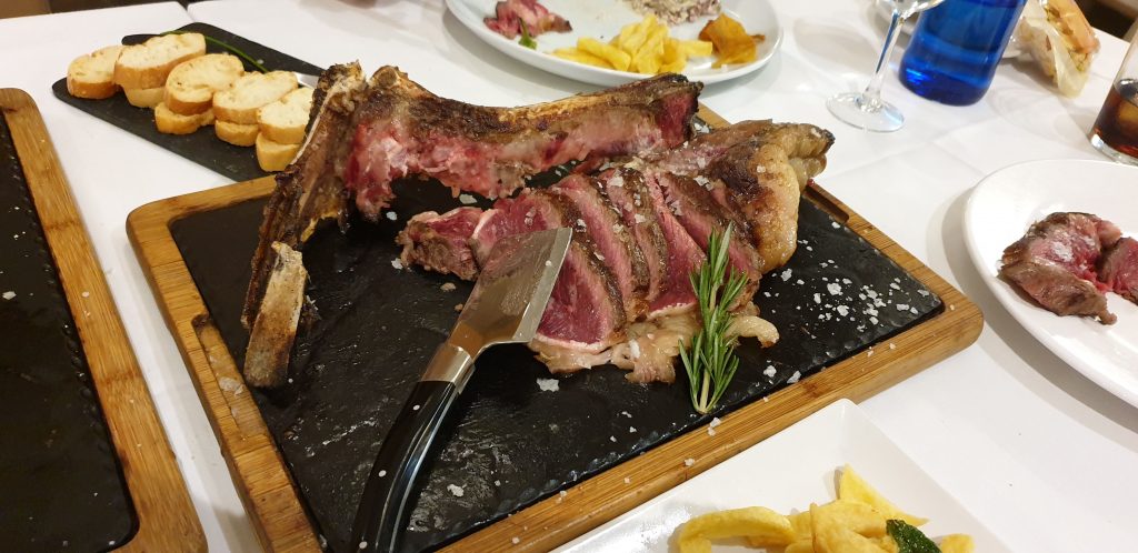 the best TAPAS on the Costa del Sol chuleton to share